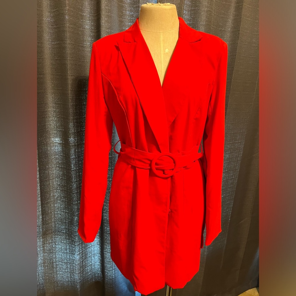Red dress
